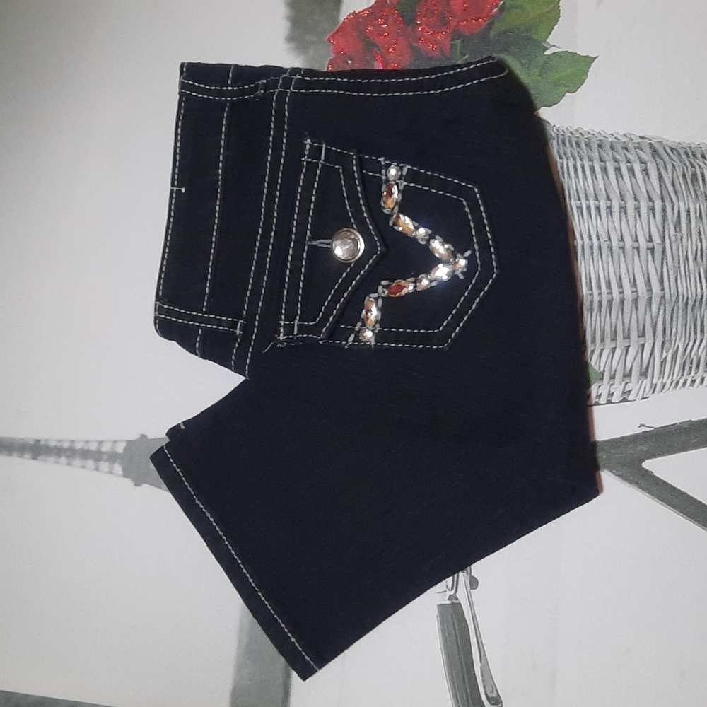 Denim Capri Jeans